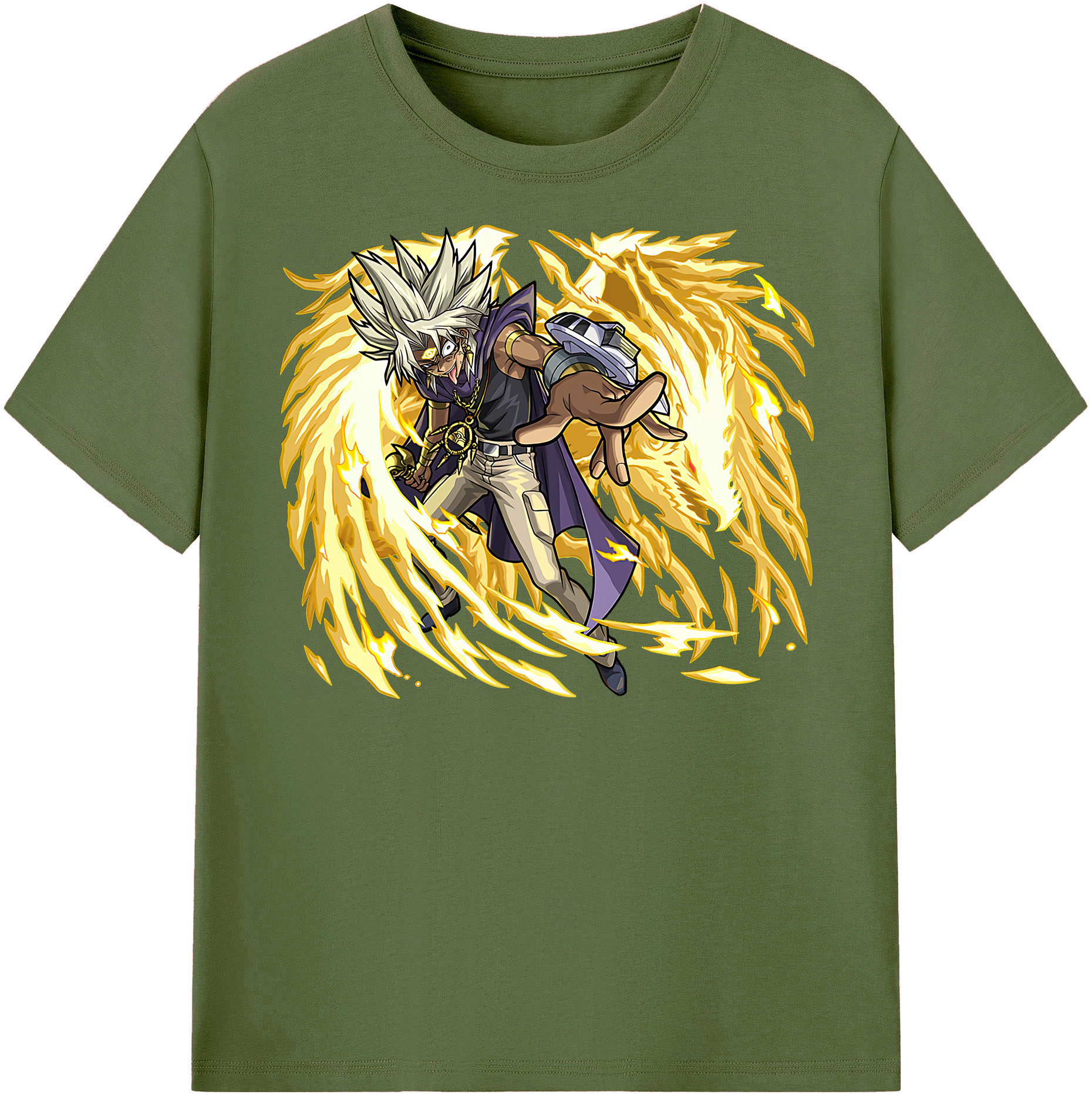 （画像用） 遊☆戯☆王 Yu-Gi-Oh! 綿100％半袖Tシャツ（フロントプリント）